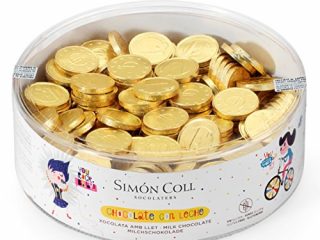 Monedas de chocolate 28 mm 300 uds