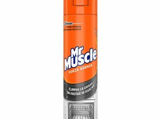 Mr Muscle Limpiahorno Forza - Gel de limpieza para hornos, gran poder desincrustante en frío, formato 300 ml