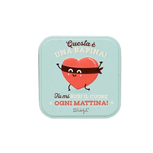 Mr. Wonderful 0 Caja de Caramelos, Multicolor, Unica