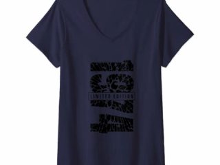 Mujer 1974 Limited Edition Year of Birth 1974 Grunge Birthday Camiseta Cuello V