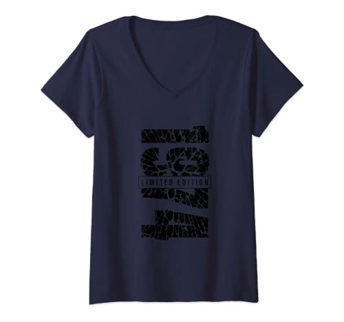 Mujer 1974 Limited Edition Year of Birth 1974 Grunge Birthday Camiseta Cuello V