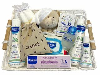 MUSTELA Cesta para regalo recien nacido