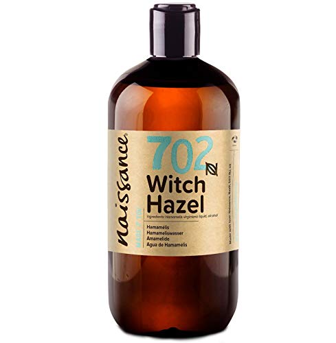 Naissance Agua de Hamamelis - 500 ml, Adecuado para el cuidado de la piel