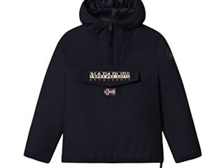 Napapijri K SHADE Anorak de invierno para niño, azul marino, 14 años