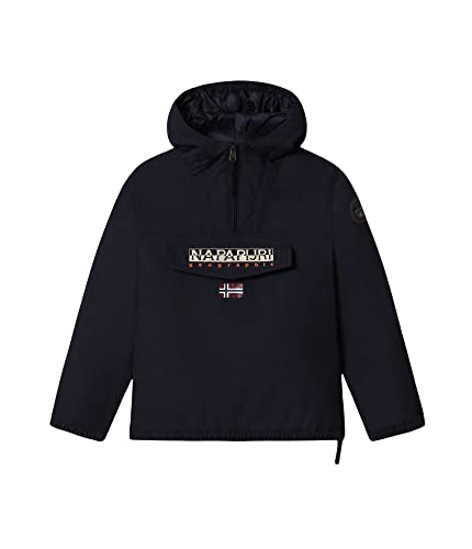 Napapijri K SHADE Anorak de invierno para niño, azul marino, 14 años