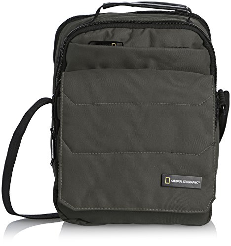 NATIONAL GEOGRAPHIC Bolso Bandolera, Adultos Unisex, Khaki (Verde), Talla Única