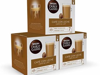 Nescafé Dolce Gusto Cápsulas de Café con Leche, 3 x 30 Cápsulas