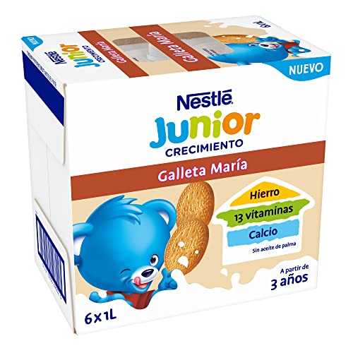 Nestlé Junior Crecimiento Galleta 6 x 1 L