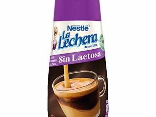 Nestlé La Lechera Leche Condensada desnatada sin Lactosa - Botella anti goteo - 450 gr