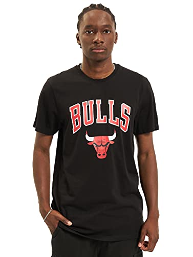 New Era Chicago Bulls Blk Camiseta de Béisbol, Sin género, Multicolor, M