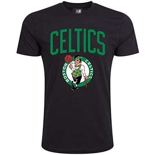 New Era Team Logo Boscel Camiseta, Unisex Adulto, Negro (Blk), M
