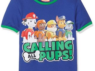 Nickelodeon Paw Patrol QE1142-BLUE Camiseta, Azul, 3-4 años (Tamaño Fabricante:4 años) para Niños
