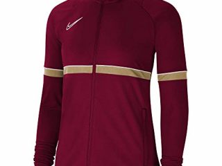 NIKE Chaqueta para mujer Academy 21 Track Jacket, Mujer, CV2677-677, rojo/blanco/dorado/blanco, extra-large