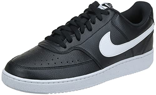 Nike Court Vision Low Better, Zapatillas de bsquetbol Hombre, Negro/Blanco, 42.5 EU