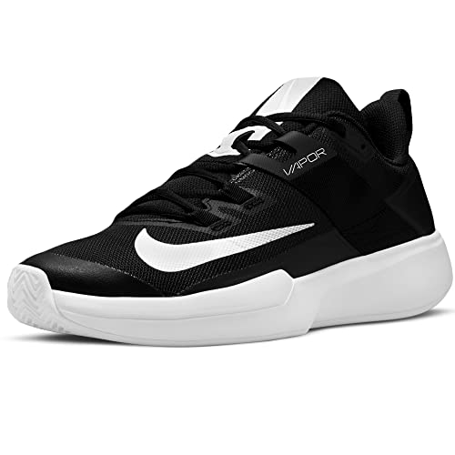 Nike Vapor Lite Cly, Zapatos de Tenis Hombre, Black/White, 43 EU