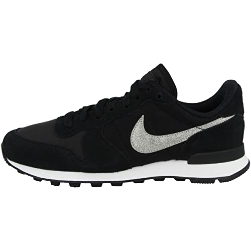 Nike W Internationalist, Zapatillas de Running Mujer, Negro (Black/Black/White 001), 38 EU