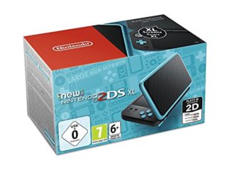 Nintendo 3Ds - Consola New Nintendo 2Ds XL, Color Negro y Turquesa