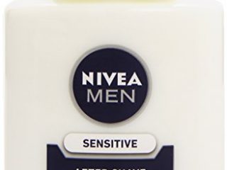 NIVEA MEN Sensitive Bálsamo After Shave (1 x 100 ml), para el cuidado de la piel sensible, bálsamo anti irritaciones con 0% alcohol para calmar la piel al instante