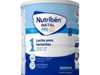 Nutribén Natal ProAlfa 1 Leche en Polvo de iniciación para Bebés, 0-6 Meses, 800g