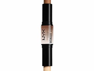 NYX PROFESSIONAL MAKEUP - Maquillaje de Contouring Wonder Stick, Contouring e Iluminador en Crema - Tono Universal (WS04)