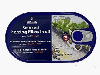 Officer, Filetes de Arenque ahumado 190g