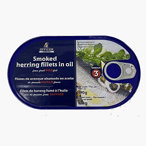 Officer, Filetes de Arenque ahumado 190g