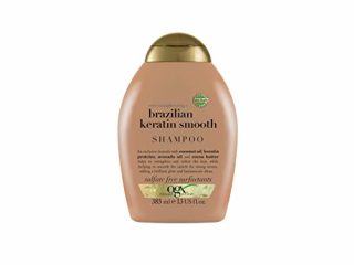 OGX Champú Queratina Brasileña, Pelo Ondulado o Rizado 385 ml