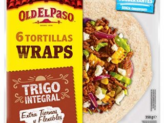Old El Paso - Tortillas de Trigo Integrales 6 unidades, 350g