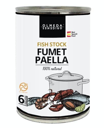 OLMEDA ORÍGENES - Fumet de pescado para paellas (410 gr)