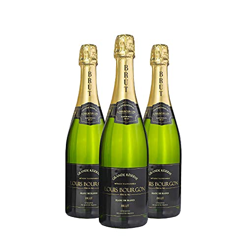 Pack 3 Louis Bourgon Grande Réserve Blanc de Blancs Brut 0,75L