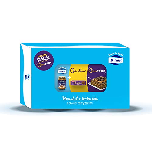 Pack Chocotorta- 4 ud Chocolinas + 1ud Dulce de leche Mardel Pastelero 450g