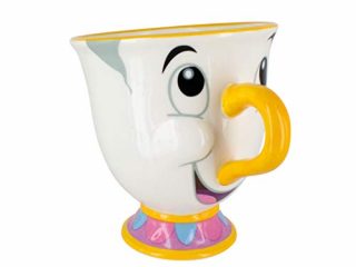 Paladone- La Bella y la Bestia Taza Chip- producto con licencia oficial Disney