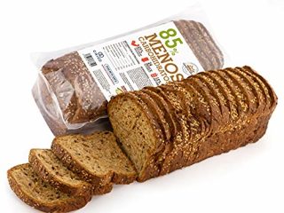 Pan Proteico SiempreTierno XXL 500 grs · Pan Keto Proteinado Bajo en Carbohidratos · 25% de Proteínas · Ideal dietas Hipocalóricas y Altas en Proteínas KETO · Dura hasta 270 días sin frio.