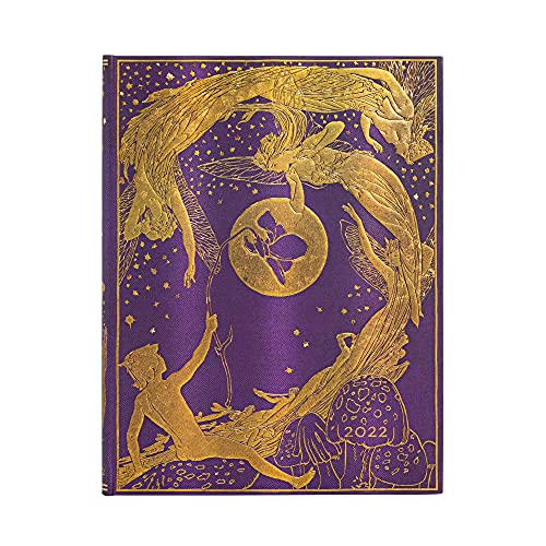 Paperblanks Agendas de 12 Meses 2022 Hada Violeta | Vertical | Ultra (180 × 230 mm)