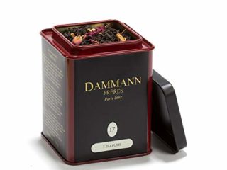 Pasticceria Passerini dal 1919 Dammann 7 Parfums 17 - Té Negro con cítricos, Higo y Flor de Loto, Lata de 100 gr - Dammann Frères