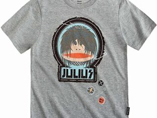 Paul Frank - Camiseta de Manga Corta - para niño Gris Gris Claro 164 cm