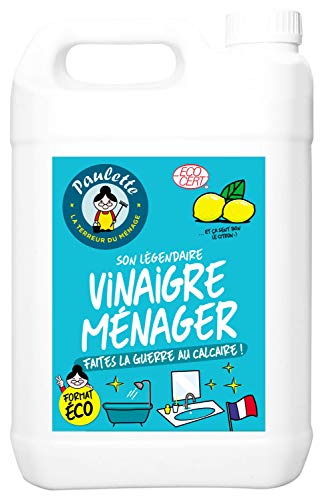 Paulette – Vinagre Cubertería de limón – Bidón Ecocert – 5 L