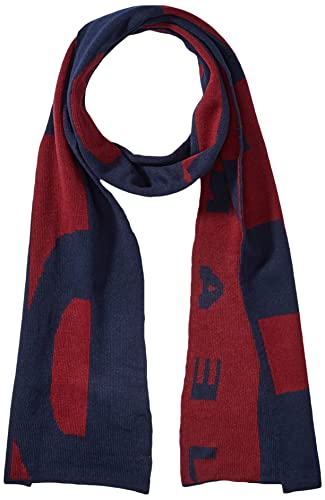 Pepe Jeans Alf Scarf Bufanda, Blue, 000 de los Hombres