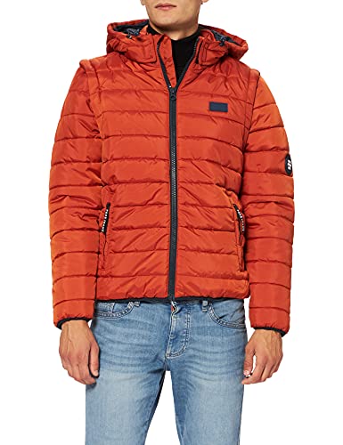 Pepe Jeans Hiram Chaqueta, Naranja, XS para Hombre