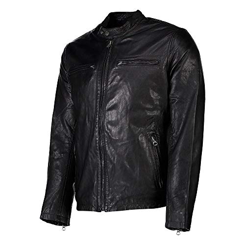 Pepe Jeans - PM402121 DANNYS - 999BLACK - Chaqueta Piel - para Hombre
