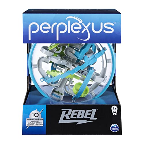 PERPLEXUS - ROMPECABEZAS PERPLEXUS REBEL - Bola Laberinto 3D con 70 Obstáculos - 6053147 - Juguetes Niños 8 años +