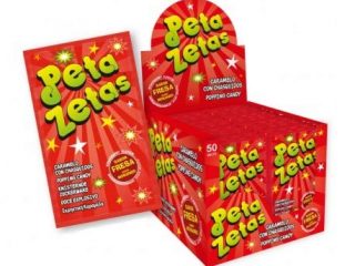 PETA ZETAS SABOR FRESA TUTTI FRUTTI 50 UNITS
