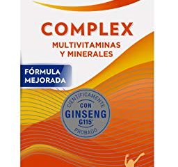 Pharmaton Complex - Multivitamínico con Ginseng - 100 Comprimidos Compactos - Energía Física y Mental