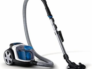 Philips PowerPro Compact FC9332/09 - Aspirador con Sistema Ciclonico sin Bolsa, Deposito 1.5 L, Filtro Antialergias, Facil de Limpiar