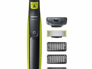 Philips QP2520/30 OneBlade - Recortador de barba, recorta, perfila y afeita, recargable