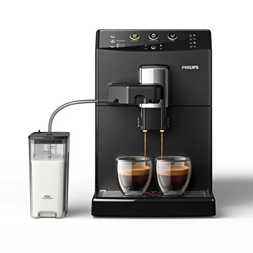 Philips Serie 3000 Cafetera HD8829/01- Máquina de café espresso automática con función para preparar un cappuccino