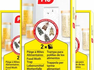 PIC Trampa para Polilla de despensa 6X Piezas - Medios de protección contra Las polillas en la Cocina y el Almacenamiento de Alimentos