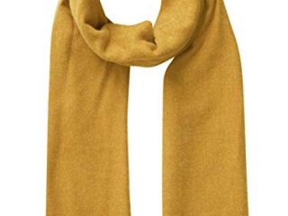 PIECES Pcjira Wool Scarf Noos Bufanda, Amarillo (Nugget Gold Nugget Gold), Talla única para Mujer