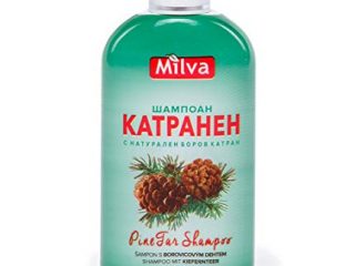 Pine-Tar Shampoo - Stops Dandruff, Helps Clear Seborrhea, Soothes & Heals Inflammed Scalp -200ml by Milva