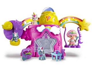 Pinypon - Casita De Las Estrellas-Incluye Figura y Mascota, para niños y niñas a Partir de 4 años, Multicolor (Famosa 700014262)